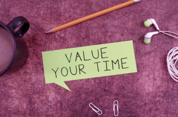 value the time in your hand