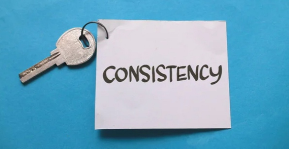 how does consistency helps you