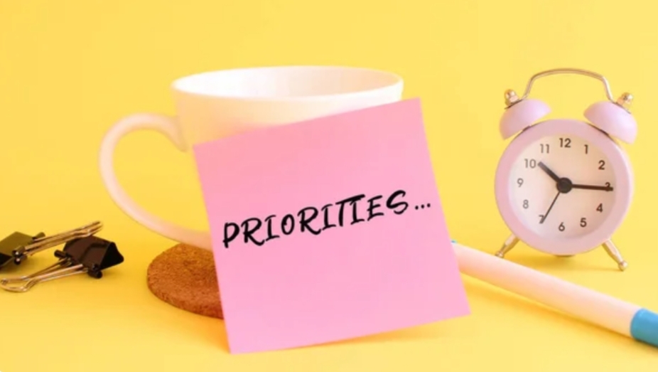 how to set your priorities right