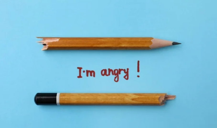 when you bottle up your anger