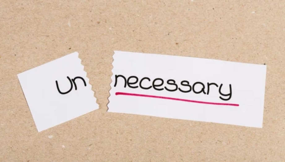 unnecessary necessities of life